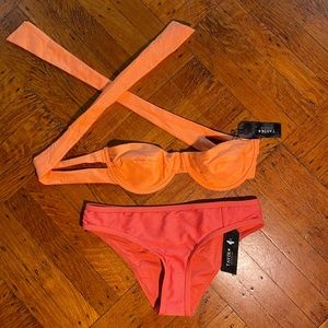 NWT Tavic Bikini set Orange